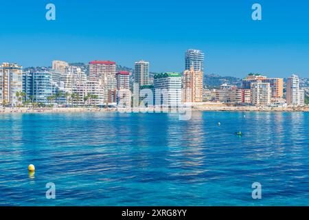 Platja de la Fossa, Calp, Comunidad Valenciana, Alicante district, Costa Blanca, Espagne Banque D'Images