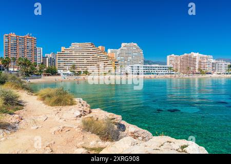 Platja de la Fossa, Calp, Comunidad Valenciana, Alicante district, Costa Blanca, Espagne Banque D'Images