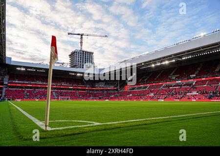 Eindhoven, pays-Bas. 10 août 2024. EINDHOVEN, PAYS-BAS - 10 AOÛT : vue générale du Philips Stadion lors du match néerlandais Eredivisie opposant le PSV et le RKC Waalwijk au Philips Stadion le 10 août 2024 à Eindhoven, pays-Bas. (Photo de Gabriel Calvino Alonso/Orange Pictures) crédit : Orange pics BV/Alamy Live News Banque D'Images