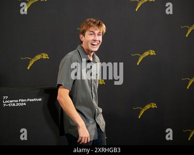 Locarno / Suisse, 10 août 2024. Le réalisateur Freddy Macdonald vu au Photocall Locarno film Festival. Crédits : Walter Gilgen crédit : Walter Gilgen/Alamy Live News Banque D'Images