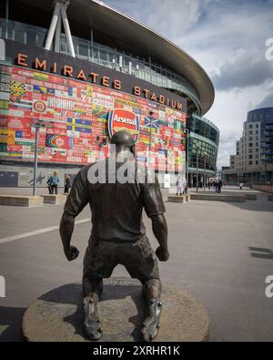 Thierry Henry @ Emirates Stadium, Arsenal Football Club Banque D'Images