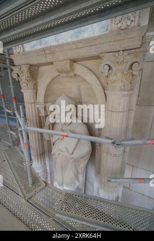 TRAVAUX DE RESTAURATION EGLISE SAINTE TRINITÉ PARIS Banque D'Images