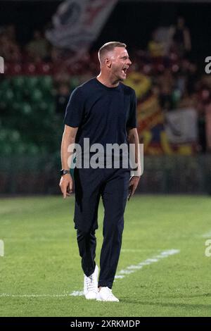 Ignazio Abate, lors du match de football Ternana vs Casertana, valable pour la Coupe d'Italie Serie C 2024-2025 Banque D'Images