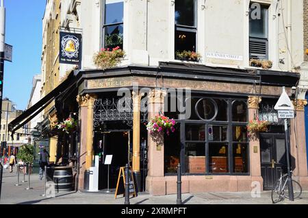 Le pub Ten Bells, commercial Street, Shoreditch Banque D'Images