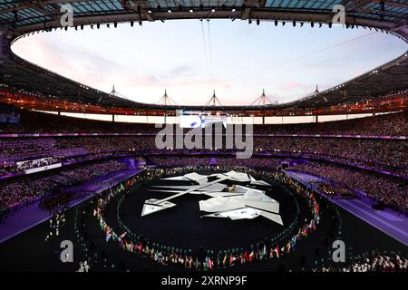 Paris, France, 11 août 2024. Vue générale lors de la cérémonie de clôture des Jeux Olympiques de Paris 2024 au stade de France le 11 août 2024 à Paris, France. Crédit : Pete Dovgan/Speed Media/Alamy Live News Banque D'Images