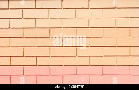 fond abstrait d'un mur de briques peint dans des couleurs pastel comme thème de décoration, Banque D'Images