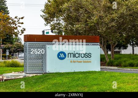 Micross Component Inc à San Jose California USA Banque D'Images