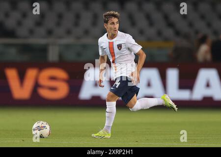 Turin, Italie. 11 août 2024. Aldo Florenzi de Cosenza Calcio lors du match de la Coppa Italia au Stadio Grande Torino, Turin. Le crédit photo devrait se lire : Jonathan Moscrop/Sportimage crédit : Sportimage Ltd/Alamy Live News Banque D'Images