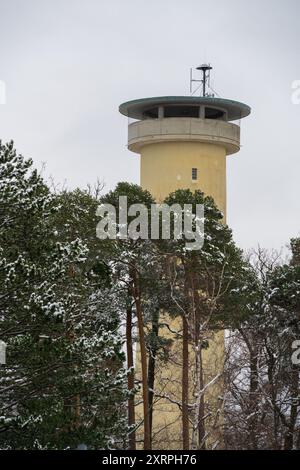 Hiver à Böblingen, la ville du Bade-Württemberg, Allemagne Banque D'Images
