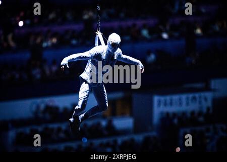 Paris, France. 11 août 2024. Cérémonie de clôture des Jeux olympiques d'été de 2024 au stade de France à Paris, France, le 11 août 2024. Crédit : Jaroslav Svoboda/CTK photo/Alamy Live News Banque D'Images