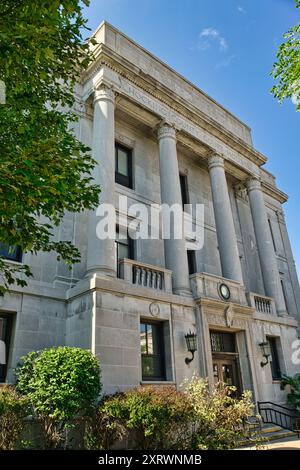 Palais de justice du comté de Hocking situé à Logan Ohio USA 2024 Banque D'Images