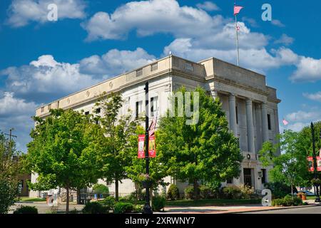 Palais de justice du comté de Hocking situé à Logan Ohio USA 2024 Banque D'Images