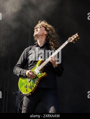 Mikael Akerfeldt d'Opeth Banque D'Images