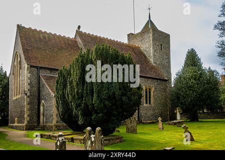 Église St Peter et St Paul, Luddesdown Road, Luddesdown, Kent Banque D'Images