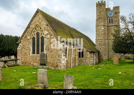 Église All Saints, High Street, Wouldham, Kent Banque D'Images