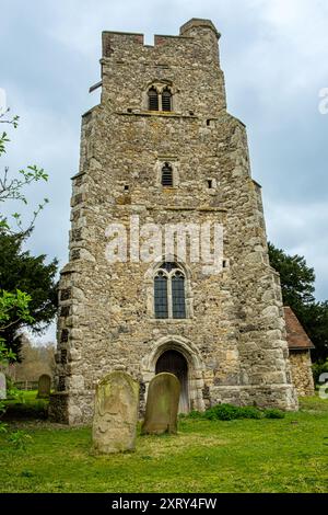 Église St Marys, Old Church Road, Burham, Kent Banque D'Images