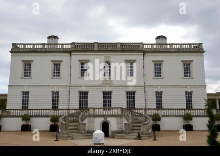 Queen's House, Greenwich, Londres, Angleterre. Banque D'Images