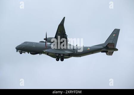 Irish Air corps, Airbus C-295 MSA, départ le jour des départs au Royal International Air Tattoo Banque D'Images