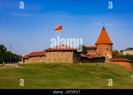 Kaunas, Lituanie. 30 juin 2024. Château de Kaunas Banque D'Images