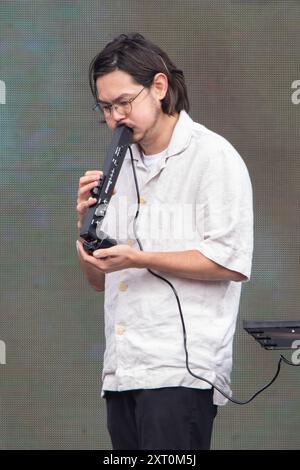 BADBADNOTGOOD se produit au Outside Lands 2024 Music and Arts Festival qui se tient au Golden Gate Park le 11 août 2024 à San Francisco, Californie. Photo : Picture Happy/imageSPACE/SIPA USA crédit : SIPA USA/Alamy Live News Banque D'Images