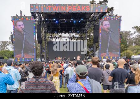 BADBADNOTGOOD se produit au Outside Lands 2024 Music and Arts Festival qui se tient au Golden Gate Park le 11 août 2024 à San Francisco, Californie. Photo : Picture Happy/imageSPACE/SIPA USA crédit : SIPA USA/Alamy Live News Banque D'Images