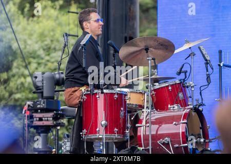 BADBADNOTGOOD se produit au Outside Lands 2024 Music and Arts Festival qui se tient au Golden Gate Park le 11 août 2024 à San Francisco, Californie. Photo : Picture Happy/imageSPACE/SIPA USA crédit : SIPA USA/Alamy Live News Banque D'Images