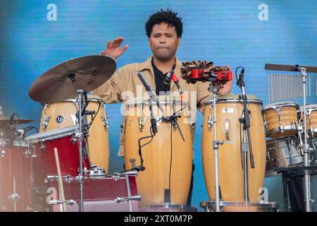 BADBADNOTGOOD se produit au Outside Lands 2024 Music and Arts Festival qui se tient au Golden Gate Park le 11 août 2024 à San Francisco, Californie. Photo : Picture Happy/imageSPACE/SIPA USA crédit : SIPA USA/Alamy Live News Banque D'Images