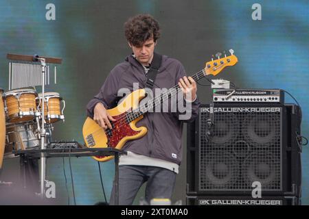 BADBADNOTGOOD se produit au Outside Lands 2024 Music and Arts Festival qui se tient au Golden Gate Park le 11 août 2024 à San Francisco, Californie. Photo : Picture Happy/imageSPACE/SIPA USA crédit : SIPA USA/Alamy Live News Banque D'Images