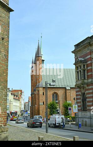 Hôpital du Saint-esprit, ou Heiligen-Geist-Hospital à Lübeck, Allemagne Banque D'Images