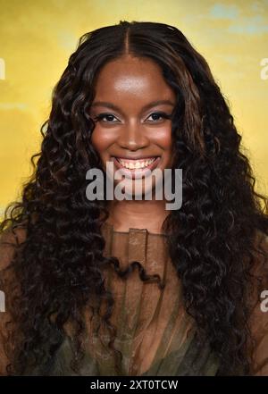 Westwood, États-Unis. 12 août 2024. Reese Antoinette arrive à Apple TV ''Bad Monkey' Hollywood Premeire au Hammer Museum le 12 août 2024 à Westwood, CA. © Lisa OConnor/AFF-USA.com crédit : AFF/Alamy Live News Banque D'Images