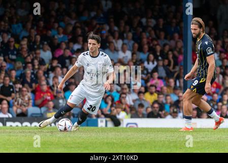 Southend Utd contre York City en 2024-25 Vanarama National League au Roots Hall. Premier jeu sous la nouvelle propriété de COSU. Ricky Aguiar de York Banque D'Images