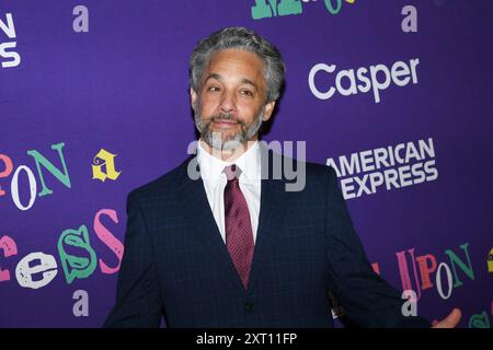 New York, États-Unis. 12 août 2024. Jeffrey Schecter assiste à Once Upon a Mattress Broadway Opening Night au Hudson Theatre de New York, NY, le 12 août 2024. (Photo par Efren Landaos/ Credit : Sipa USA/Alamy Live News Banque D'Images