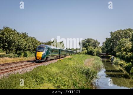 GWR Class 800/0, Crofton, Wiltshire, Angleterre, Royaume-Uni Banque D'Images