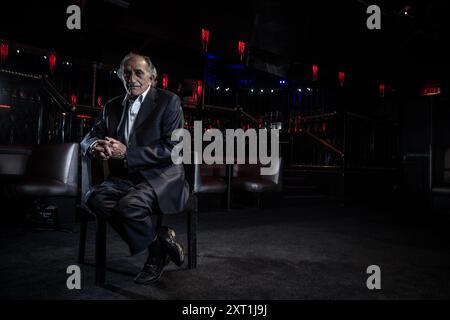 Oscar Owide, ancien propriétaire du Windmill Club, Londres Banque D'Images