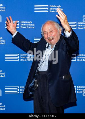 Édimbourg, Royaume-Uni. 13 août 2024 photo : Richard Demarco. Le Festival international du livre d'Édimbourg se déroule du 10 au 25 août 2024 dans son nouveau siège, Edinburgh futures Institute. Crédit : Rich Dyson/Alamy Live News Banque D'Images