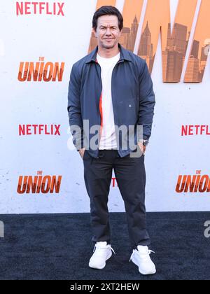 Hollywood, États-Unis. 12 août 2024. HOLLYWOOD, LOS ANGELES, CALIFORNIE, États-Unis - 12 AOÛT : Michael Wahlberg arrive à la première à Los Angeles de 'The Union' de Netflix qui a eu lieu au Théâtre égyptien Hollywood le 12 août 2024 à Hollywood, Los Angeles, Californie, États-Unis. (Photo de Xavier Collin/image Press Agency) crédit : image Press Agency/Alamy Live News Banque D'Images