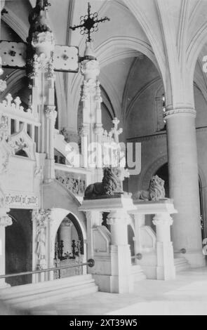 Tombe de Colomb, Saint-Domingue, entre c1915 et c1920. Banque D'Images