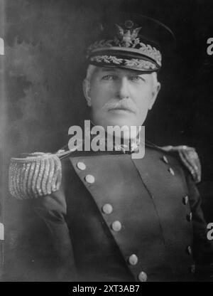 Major Gen. F.S. Strong, 1917. Montre le major général Frederick Smith Strong de l'armée américaine. Banque D'Images