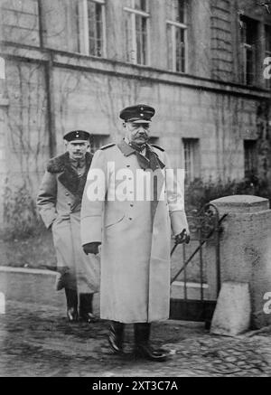 Gen. von Hindenburg, entre c1915 et c1920. Montre Paul von Hindenburg (1847-1934), maréchal et homme d'État prussien-allemand. Banque D'Images