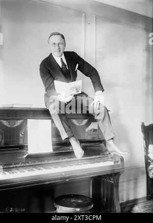 Johnson, entre c1915 et c1920. Edward Patrick Johnson (1878?-1959), chanteur d'opéra ténor canadien qui a été présenté hors d'Amérique du Nord comme Edoardo Di Giovanni. Banque D'Images