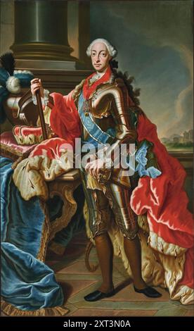 Portrait de Maximilien III Joseph (1727-1777), électeur de Bavière. Trouvé dans la Collection de la Collection privée. Banque D'Images