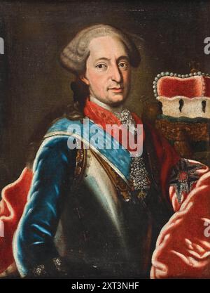 Portrait de Maximilien III Joseph (1727-1777), électeur de Bavière, c1750. Trouvé dans la Collection de la Collection privée. Banque D'Images