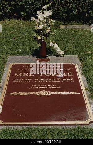 Grave de Mel Torme ; Los Angeles, 2000. Banque D'Images