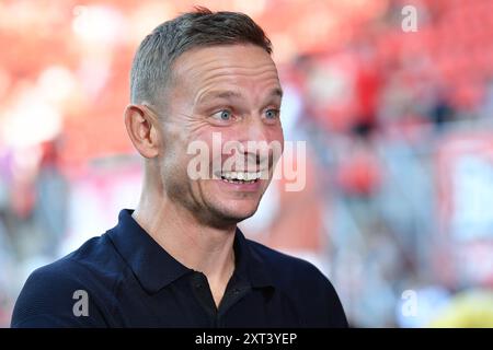 Enschede, Allemagne. 13 août 2024. Fussball UEFA Champions League qualification 3. Runde FC Twente - FC Salzburg AM 13.08.2024 im Stadion de Grolsch Veste in Enschede Pepijn Lijnders ( formateur/Cheftrainer Salzburg ) Foto : Revierfoto crédit : ddp Media GmbH/Alamy Live News Banque D'Images