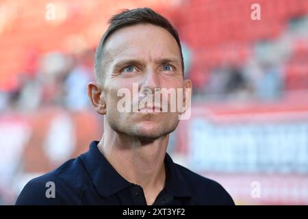 Enschede, Allemagne. 13 août 2024. Fussball UEFA Champions League qualification 3. Runde FC Twente - FC Salzburg AM 13.08.2024 im Stadion de Grolsch Veste in Enschede Pepijn Lijnders ( formateur/Cheftrainer Salzburg ) Foto : Revierfoto crédit : ddp Media GmbH/Alamy Live News Banque D'Images