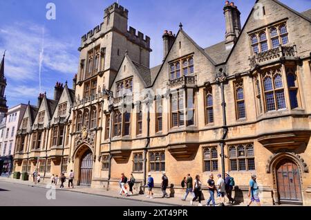 brasenose college oxford university high street oxford angleterre royaume-uni Banque D'Images