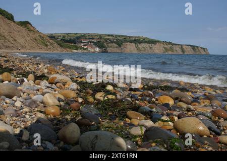 Robin Hood’s Bay dans le North Yorkshire, Angleterre, Royaume-Uni Banque D'Images