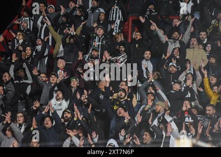 Buenos Aires, Argentine. 13 août 2024. Le joueur lors du match entre San Lorenzo et Atletico Mineiro, valable pour la Copa Libertadores da América 2024, a joué au stade Pedro Bidegain (Estadio San Lorenzo de Almagro), dans la ville de Buenos Aires, Argentine, ce mardi 13 août 2024. Crédit : Gabriel Sotelo/FotoArena/Alamy Live News Banque D'Images