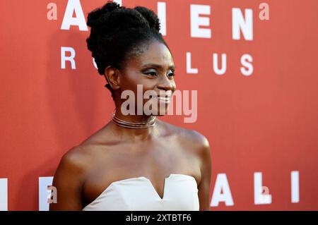 Adina porter BEI der Premiere des Kinofilms Alien : Romulus im TCL Chinese Theatre. Los Angeles, 12.08.2024 *** Adina porter à la première du film Alien Romulus au TCL Chinese Theatre Los Angeles, 12 08 2024 Foto:XJ.xBlocx/xFuturexImagex romulus 4807 Banque D'Images