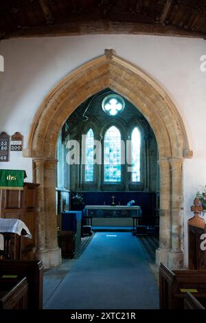 St. Mary The Virgin Church, Pillerton Hersey, Warwickshire, Angleterre, Royaume-Uni Banque D'Images